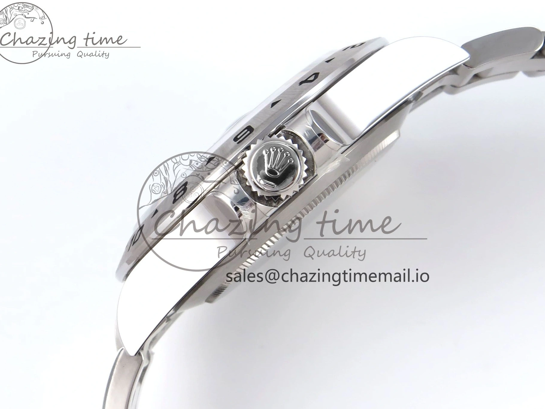 Good Copy Rolex Watches 1:1 Bracelet Explorer 226570 Black Comfortable on Dial CHS Best 906 42mm SH3285-2 904L QF Edition II SS 0120